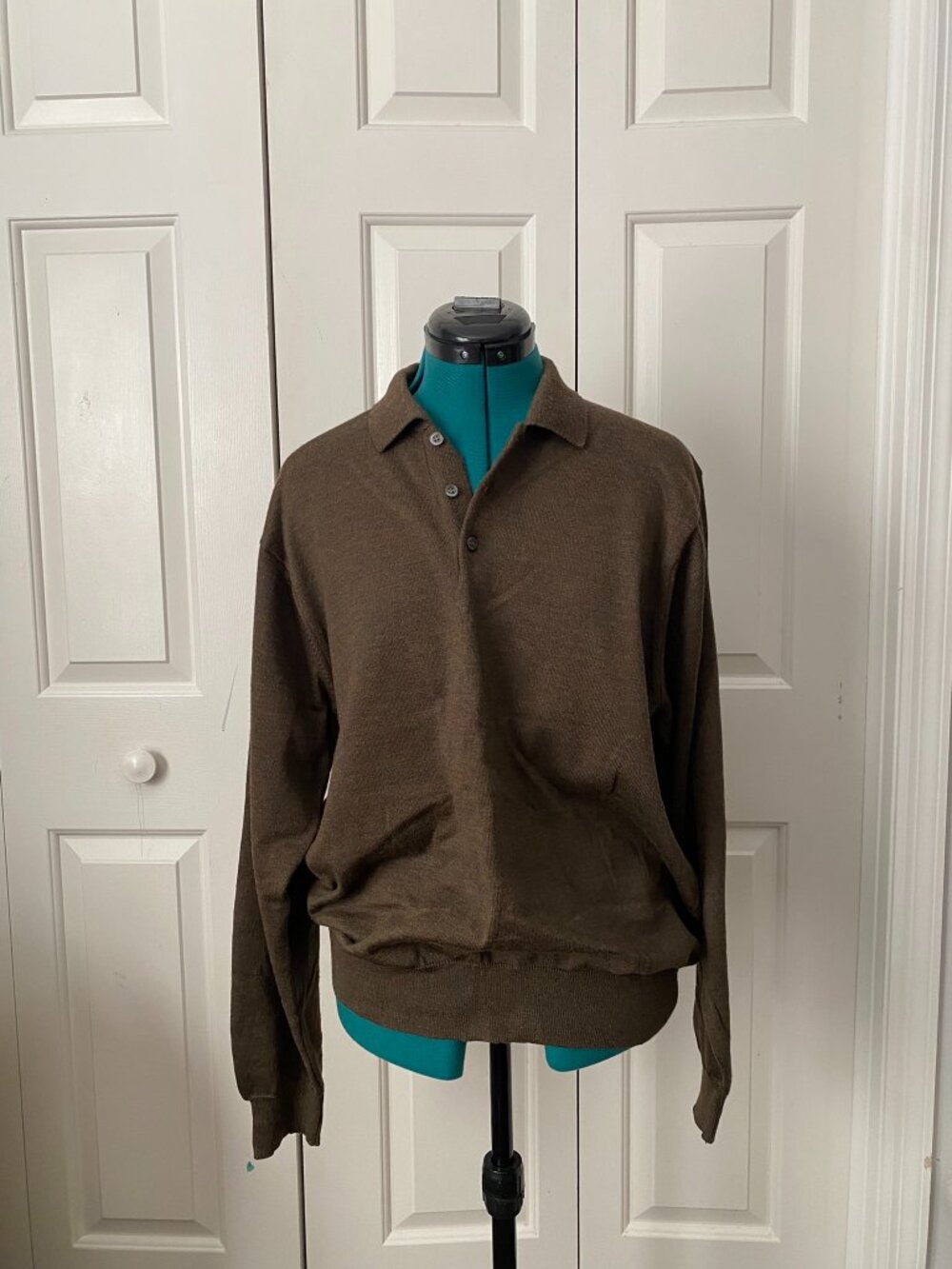 Jos. A. Bank - Sportwear Merino Wool Collared Sweater